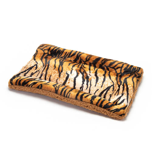 Premium Flat Bed - Tiger Print Velboa