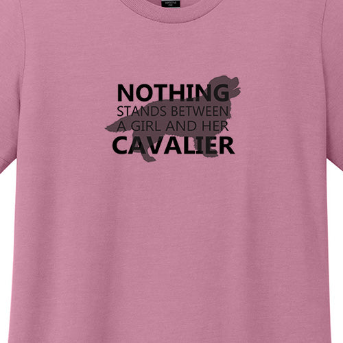 A girl and her Cavalier Shirt