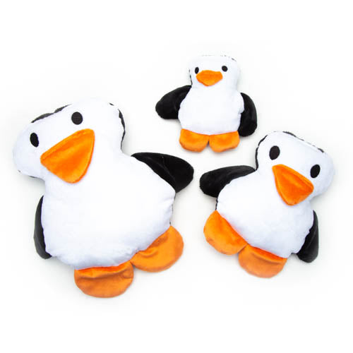 Penguin Plush Dog Toy