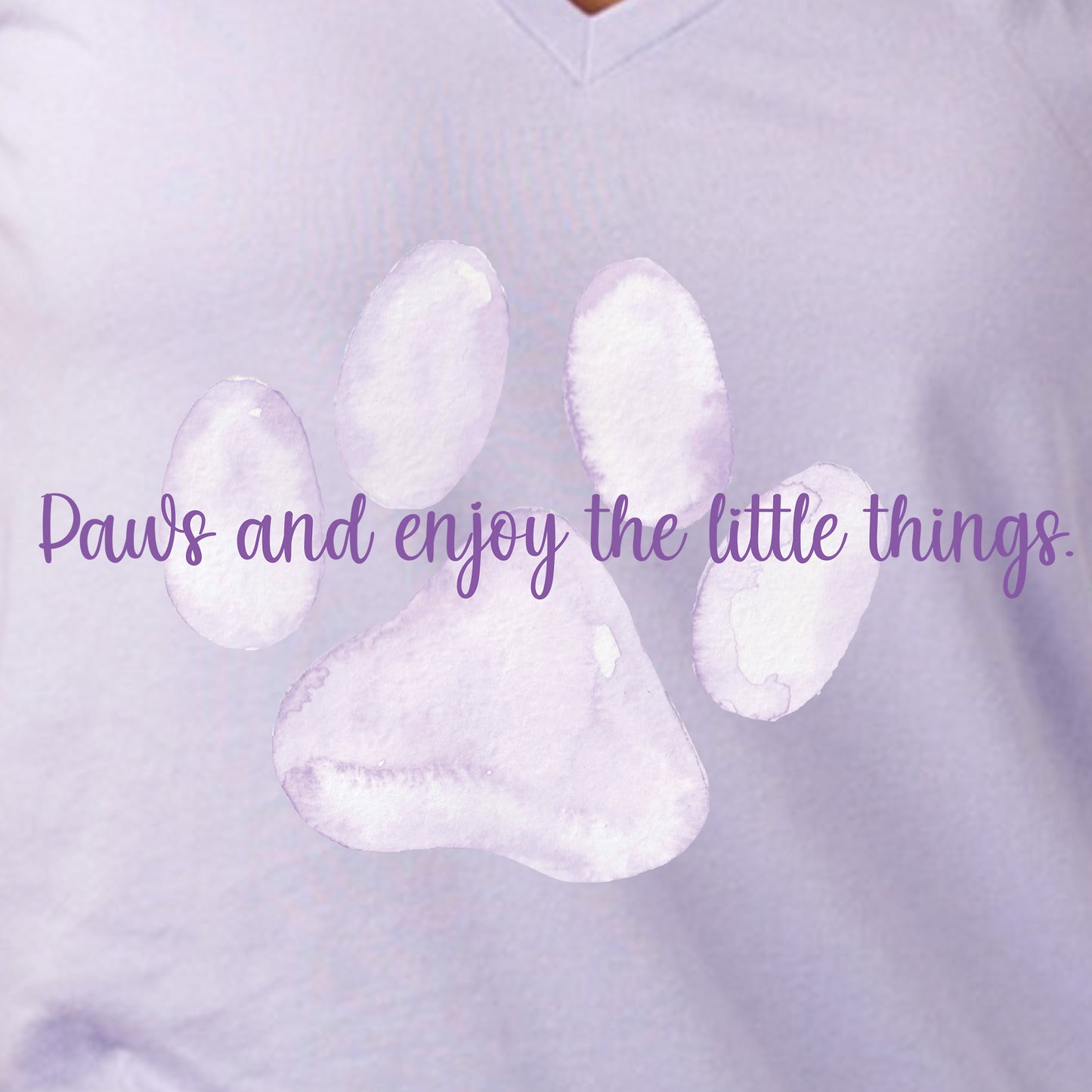 Paws and enjoy the little things T-Shirt