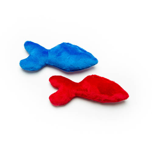 Fish Plush Dog Toy