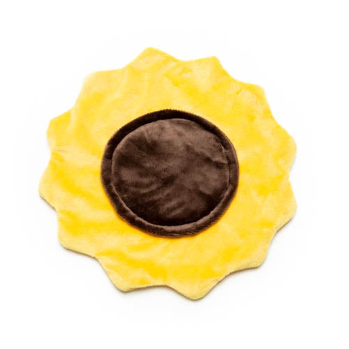 Sunflower Plush Dog Toy